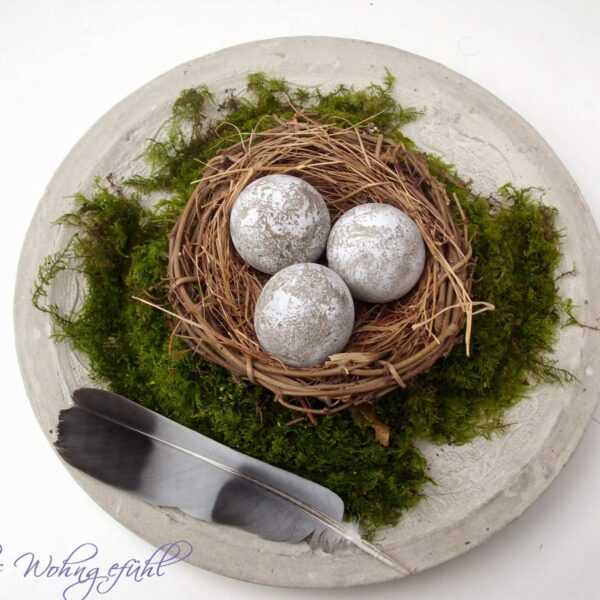 DIY: Concrete Easter Eggs  oder Habt Ihr schon Lust auf Oster-Deko?