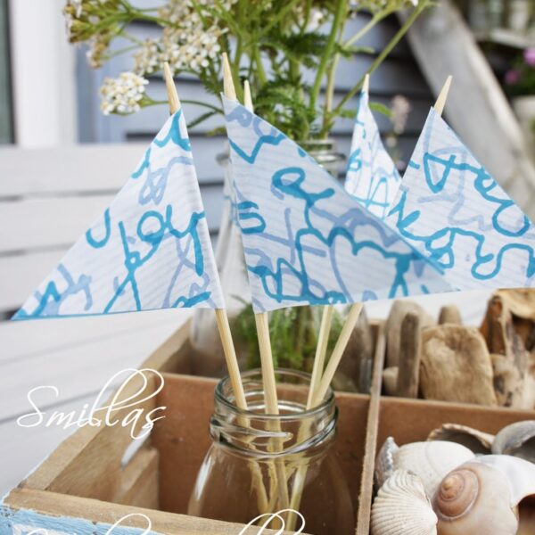 Summertime-Tischdeko und Gewinnerin