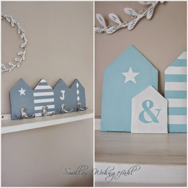 DIY: Hakenleiste und Häuserliebe