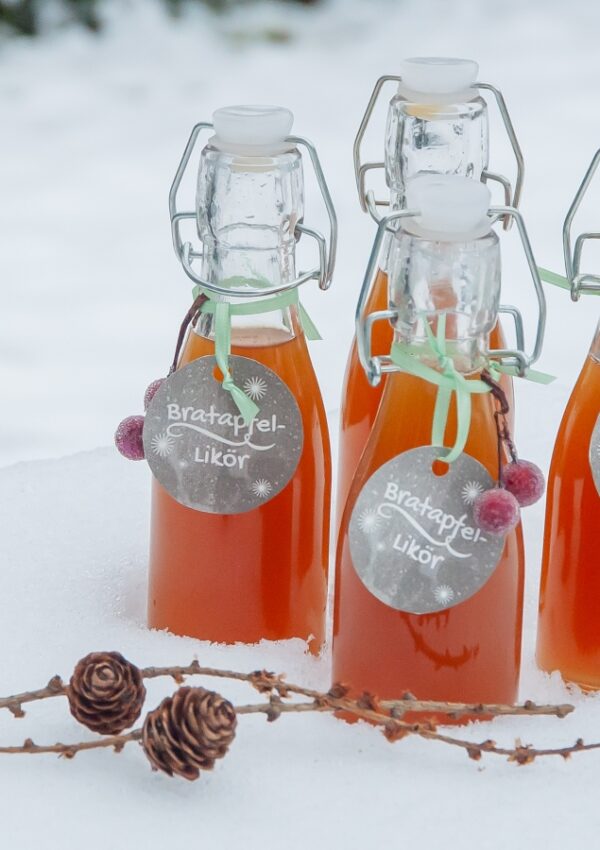 bratapfellikör rezept selber machen