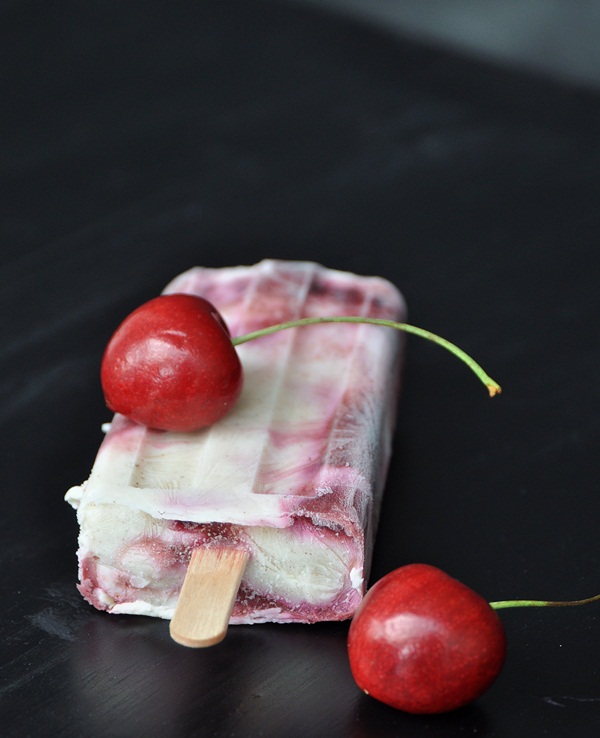 Eis am Stiel Kirsche Jogurt