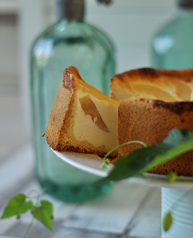 Rezept für Schmandkuchen mit Birne - Smillas Wohngefühl