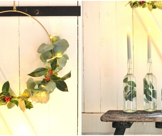 skandinavische Weihnachtsdeko schlicht und schön