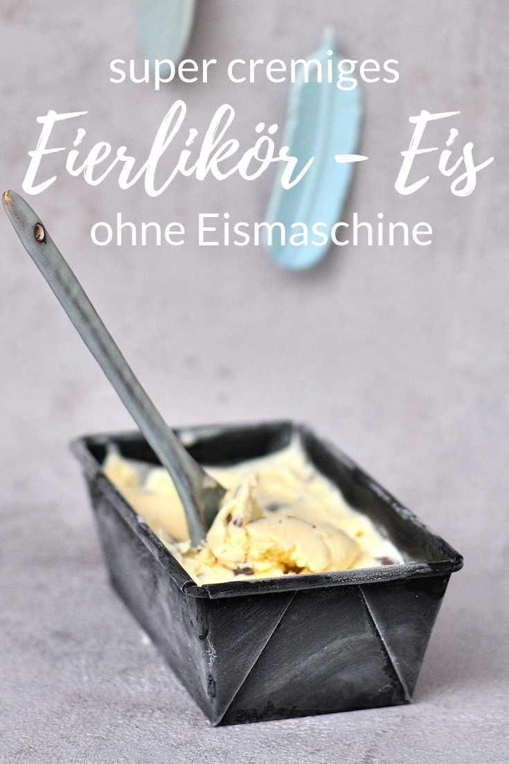 Eierlikör Eis ohne eismaschine
