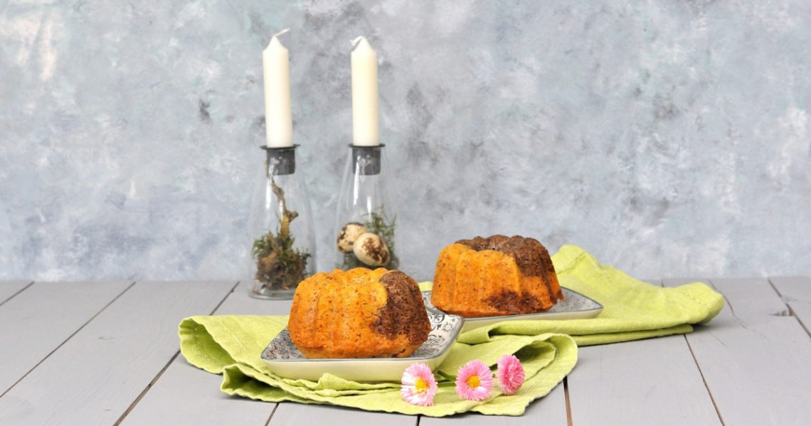 Karotten-Kuchen mit Mohn und Eierlikör Smillas Wohngefuehl