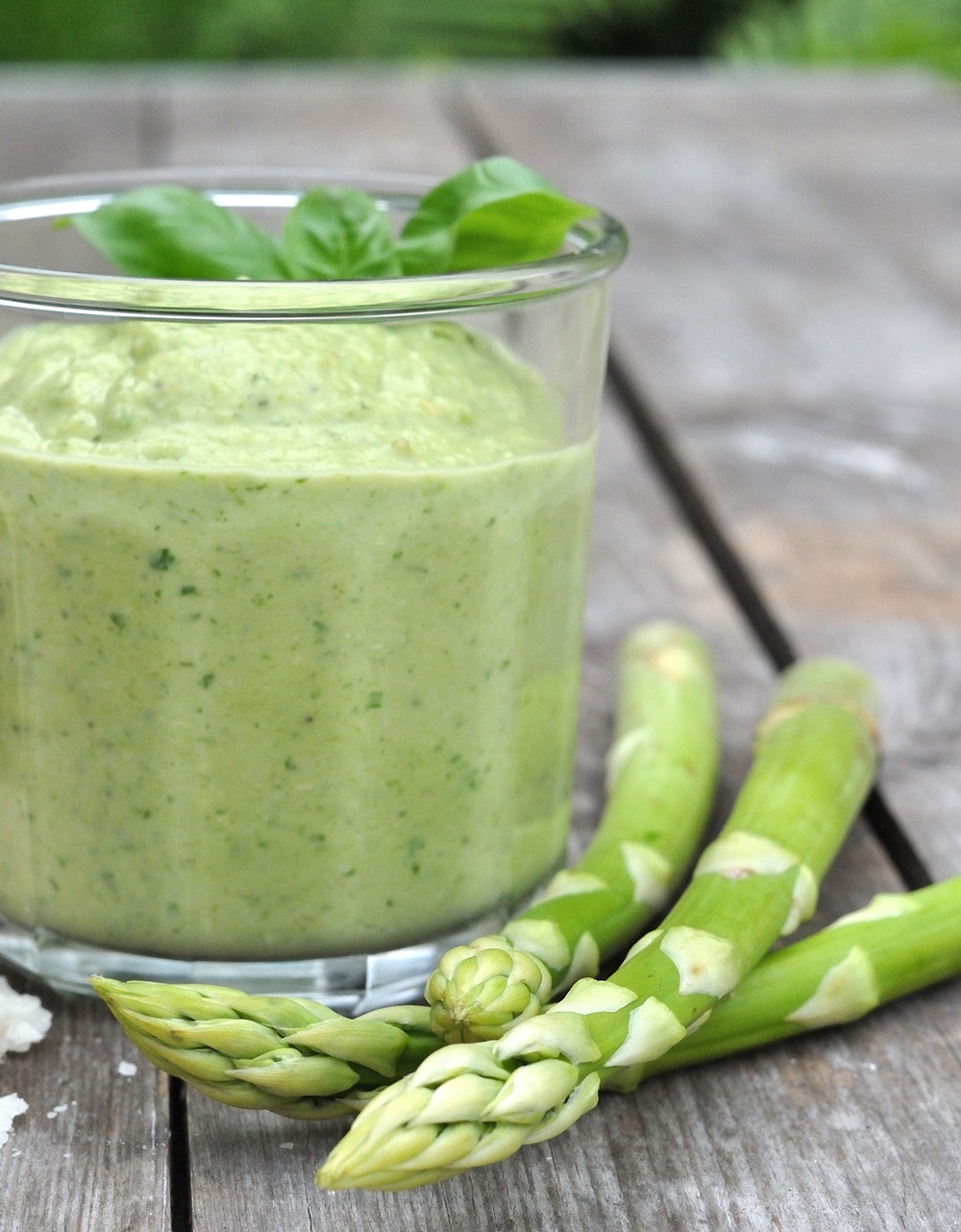 Spargel-Pesto im Glas