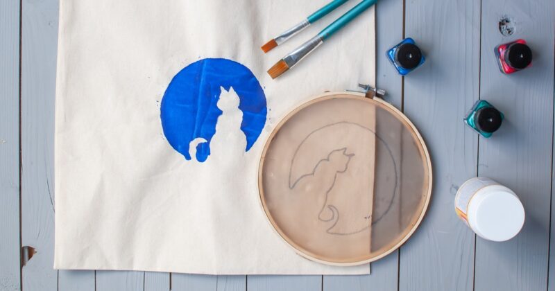 Siebdruck DIY mit Stickrahmen