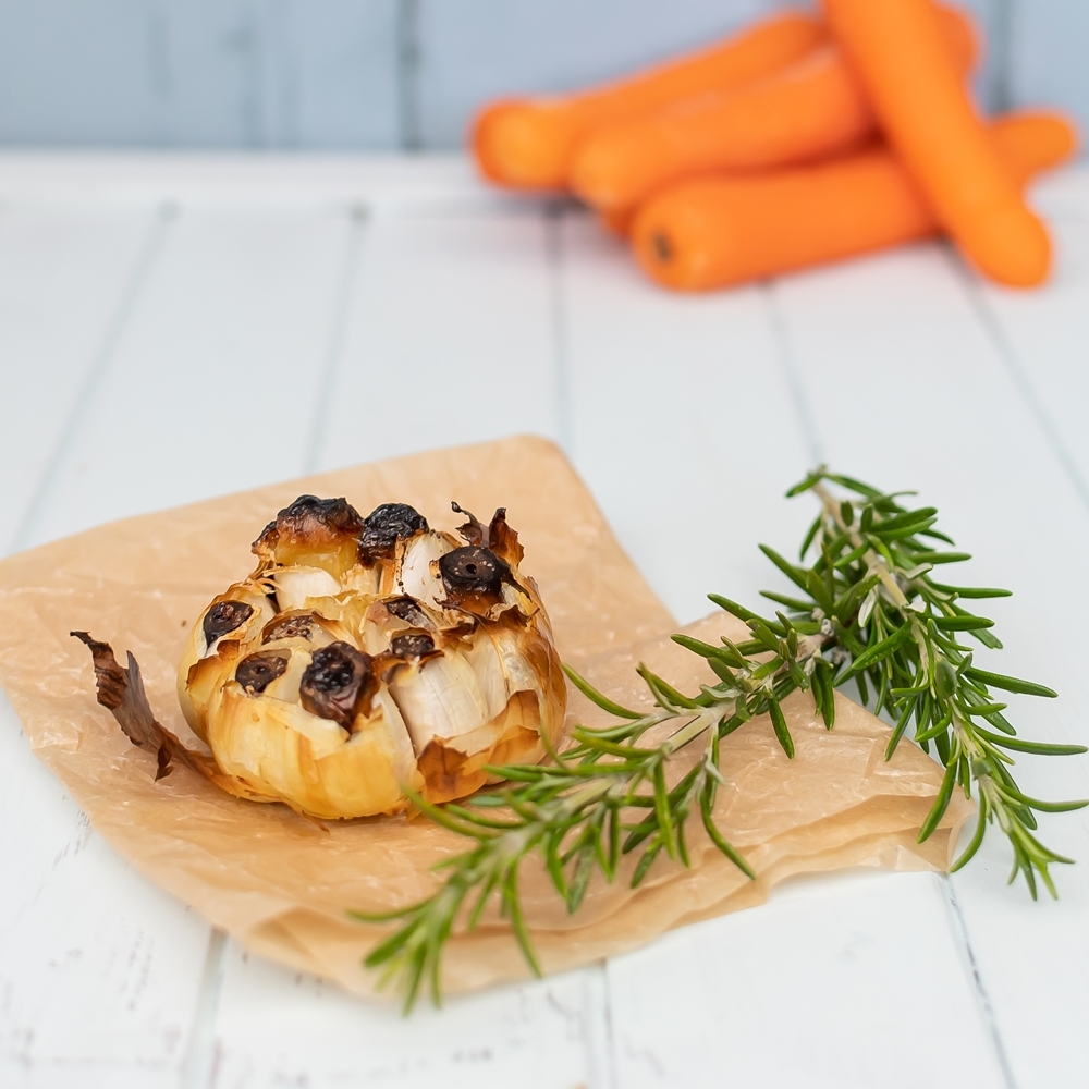 gerösteter Knoblauch