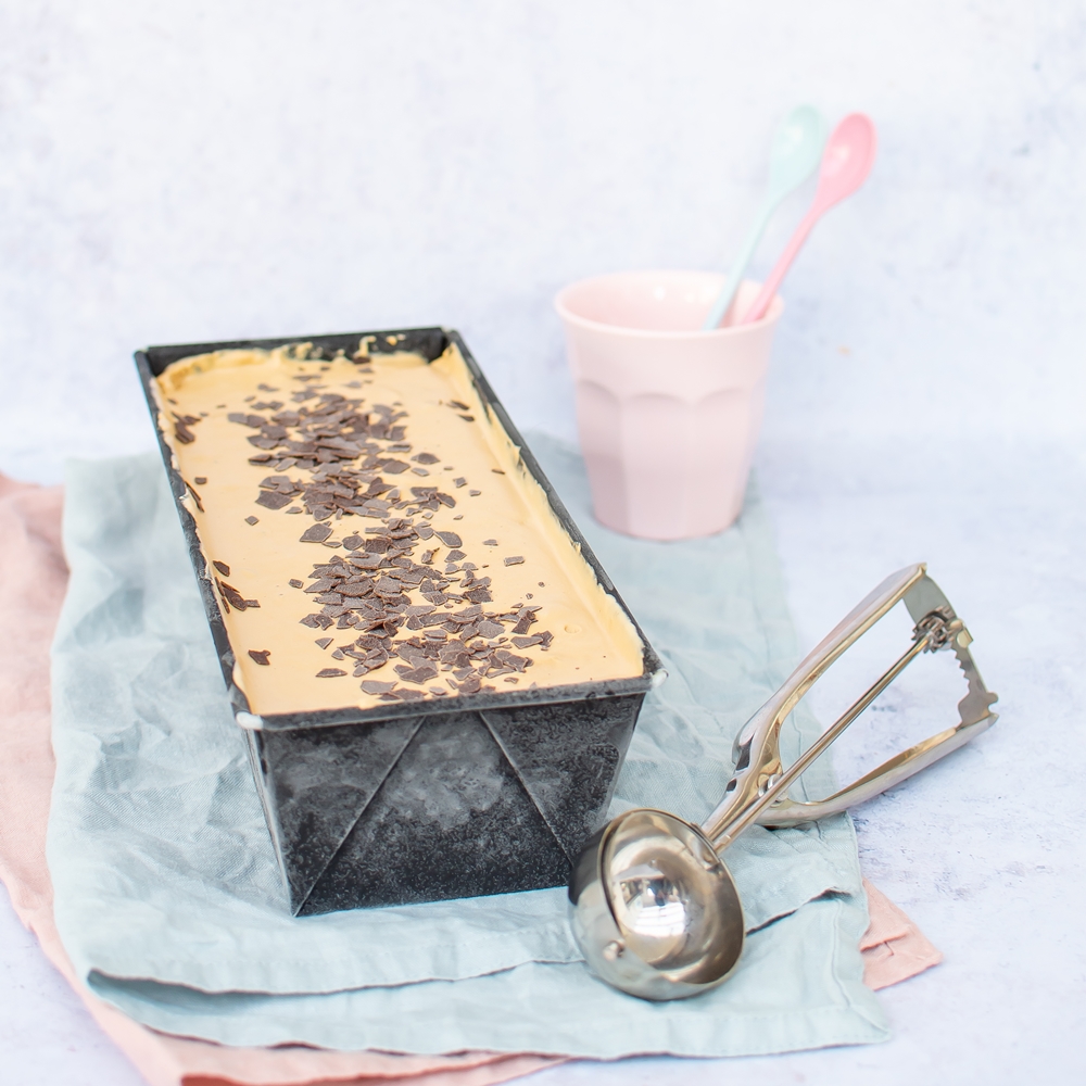 Dalgona Kaffee Eis