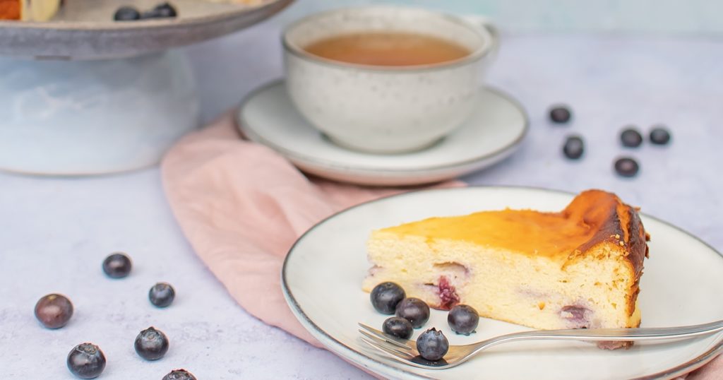 schneller Käsekuchen ohne Boden