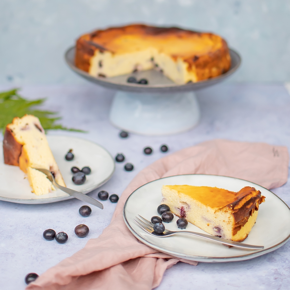 schneller Käsekuchen ohne Boden Rezept Smillas Wohngefühl