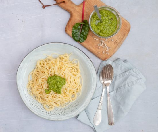 Mangold Pesto Rezept