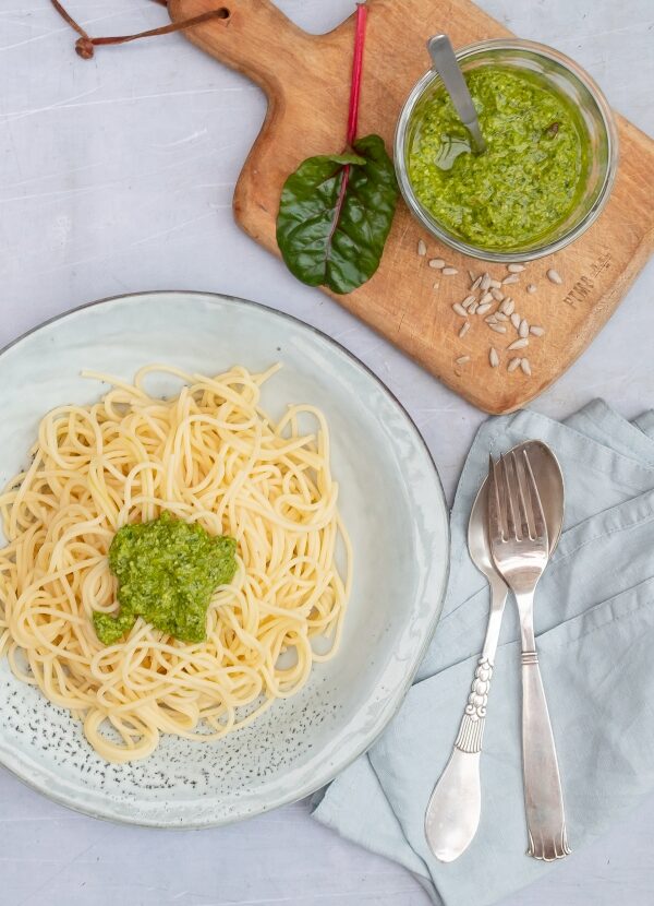 Mangold Pesto Rezept