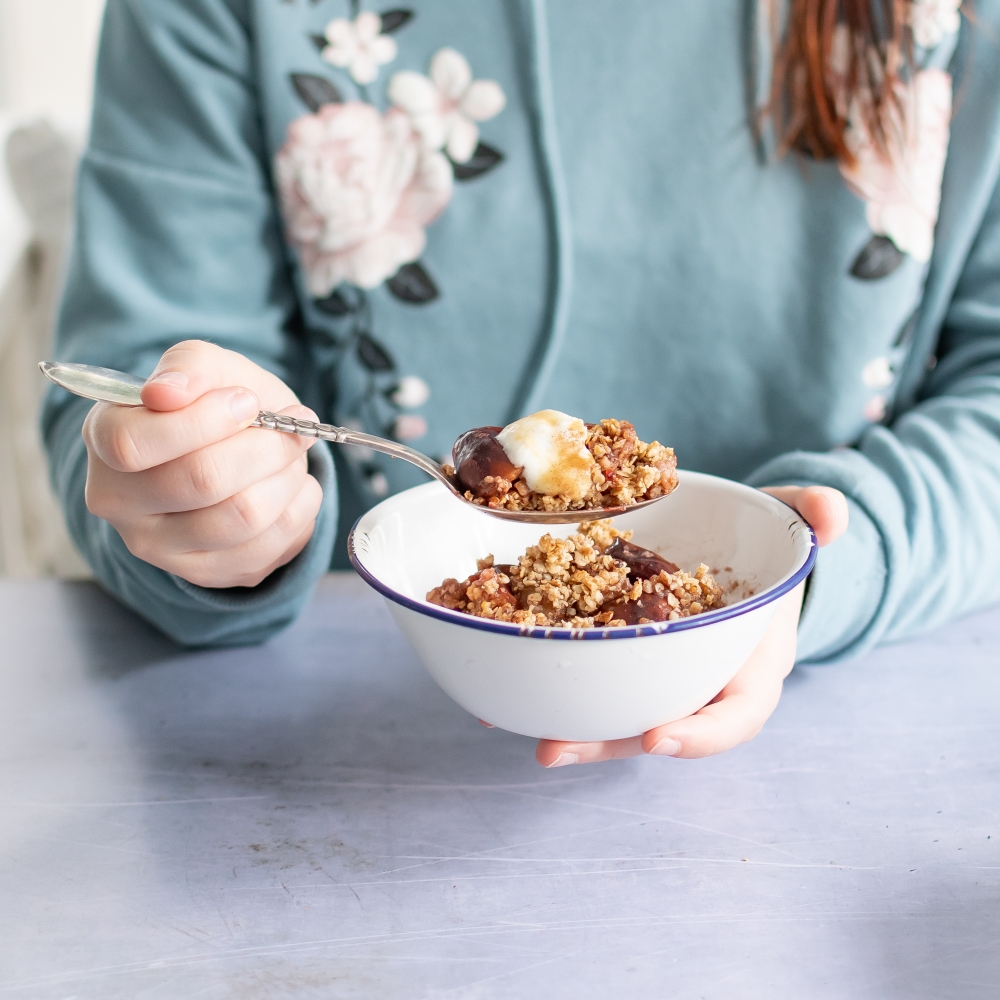 Crumble Rezept glutenfrei