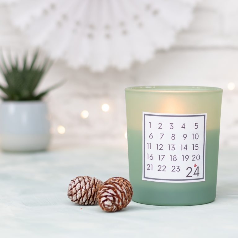 DIY Adventskalender mit Vorlage zum Ausdrucken Smillas