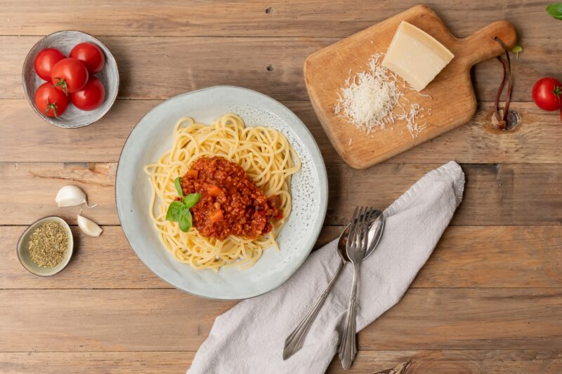 vegetarische vegane Bolognese Soße
