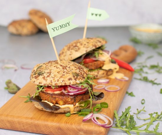 veganer Bohnen Burger Rezept