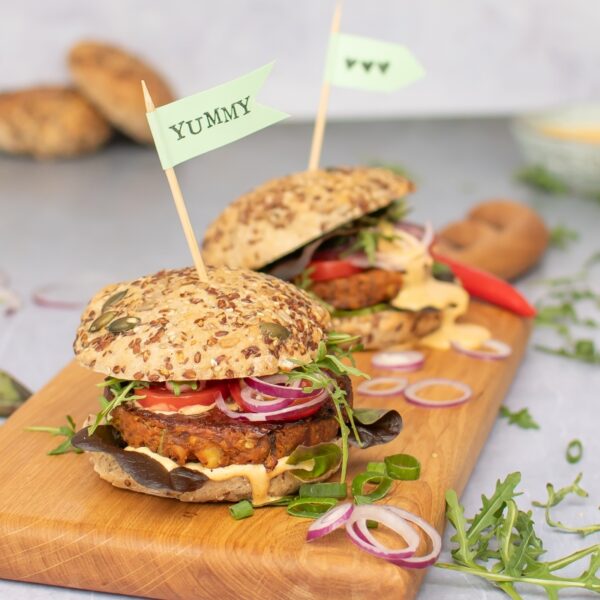 #veganuary: der leckerste Burger ever!