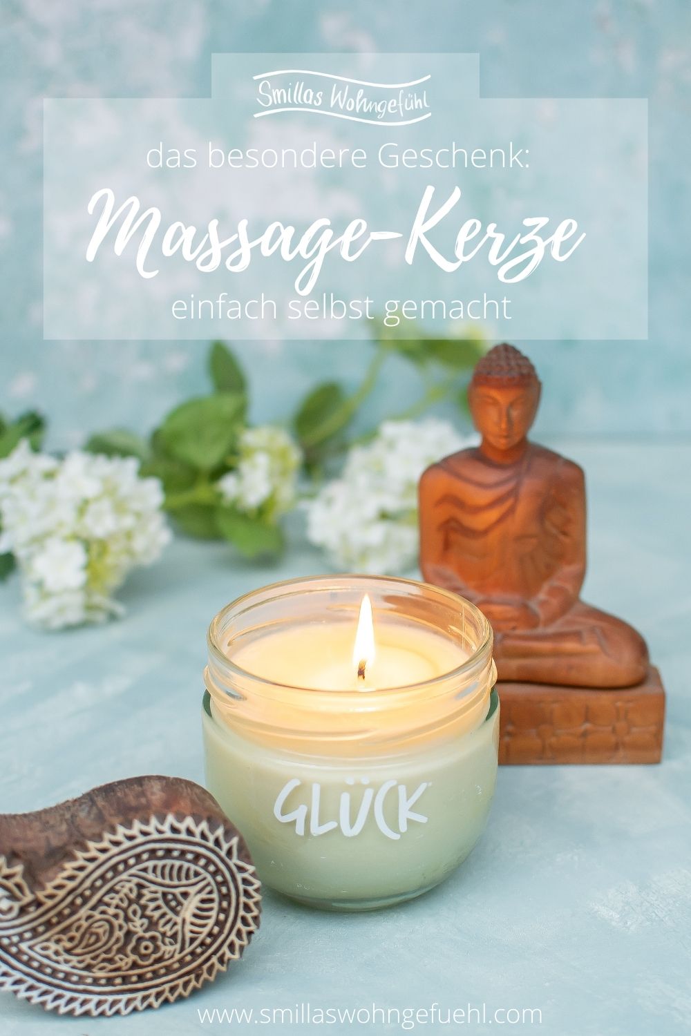 MassageKerze selber machen Smillas Wohngefuehl