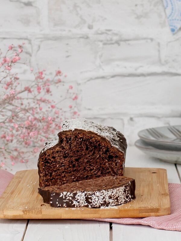 Schokoladen Bananenbrot vegan