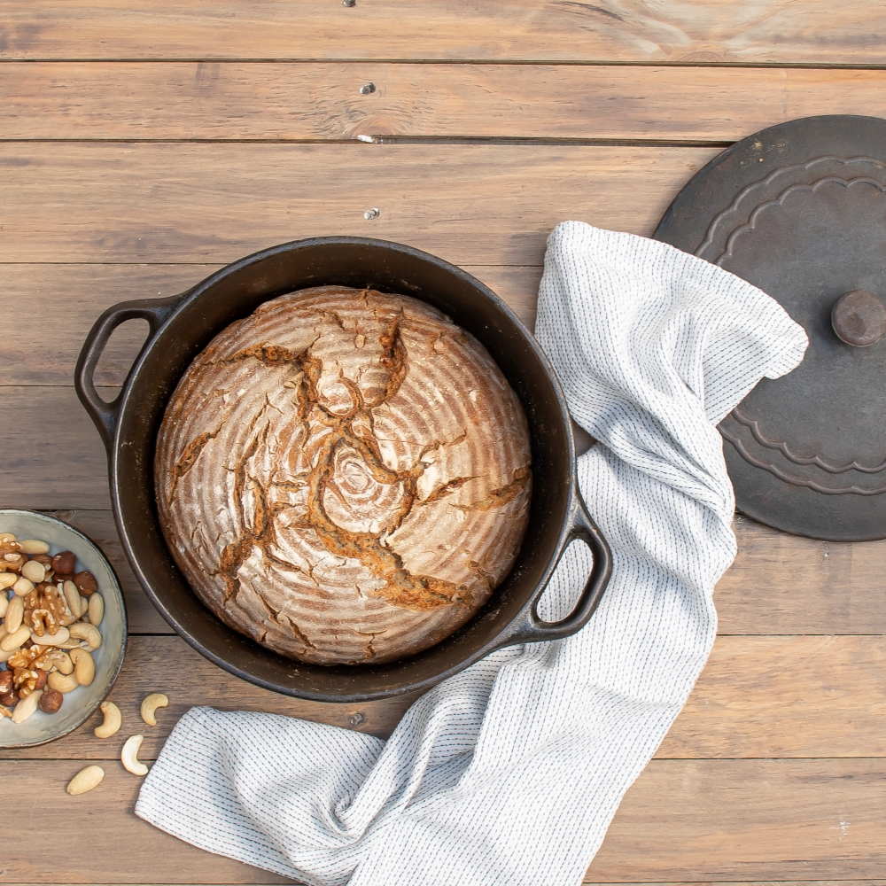 Sauerteig Brot selber backen Rezept