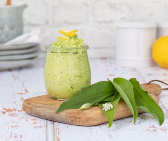 zitronen bärlauch butter rezept