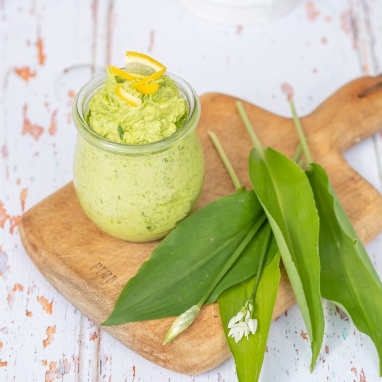 bärlauch butter rezept mit Zitrone smillas wohngefühl