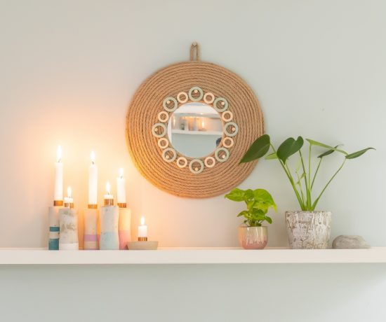 DIY Wandspiegel selber machen