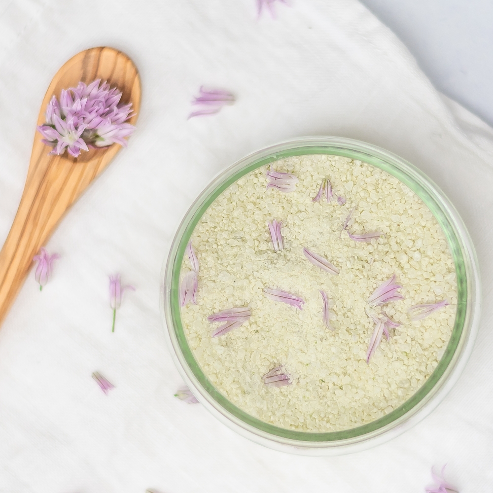 schnittlauchbluetensalz Rezept