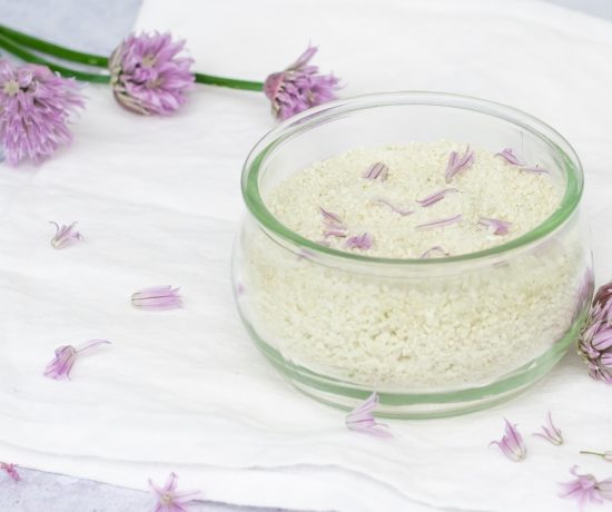 schnittlauchblütensalz rezept