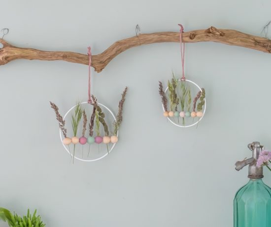 trockenblumen dekorieren diy