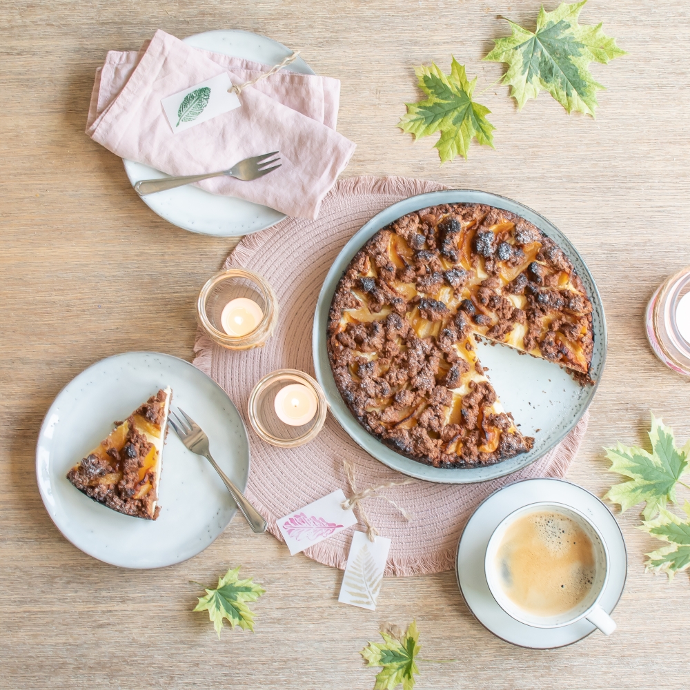 Apfel-Schoko-Streusel Kuchen