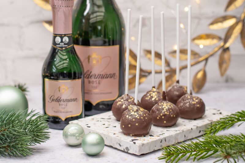 cake pops rezept mit geldermann sekt