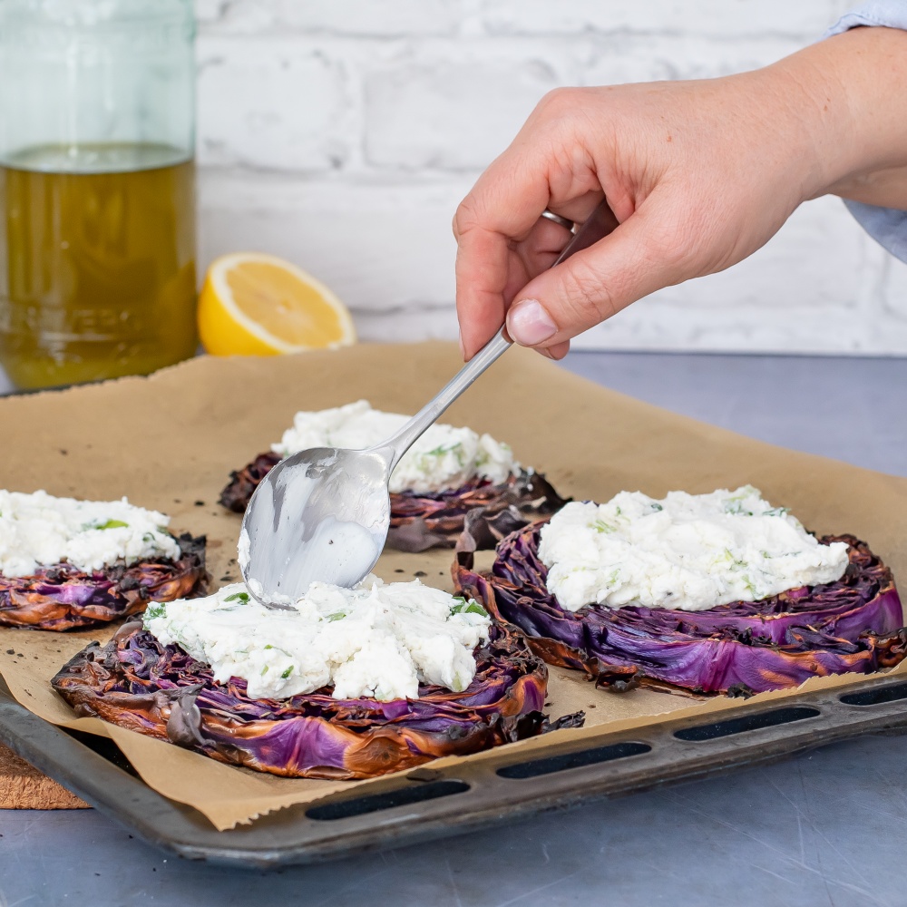 ziegenkäse topping