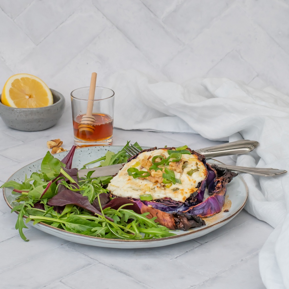low carb rotkohl aus dem backofen rezept