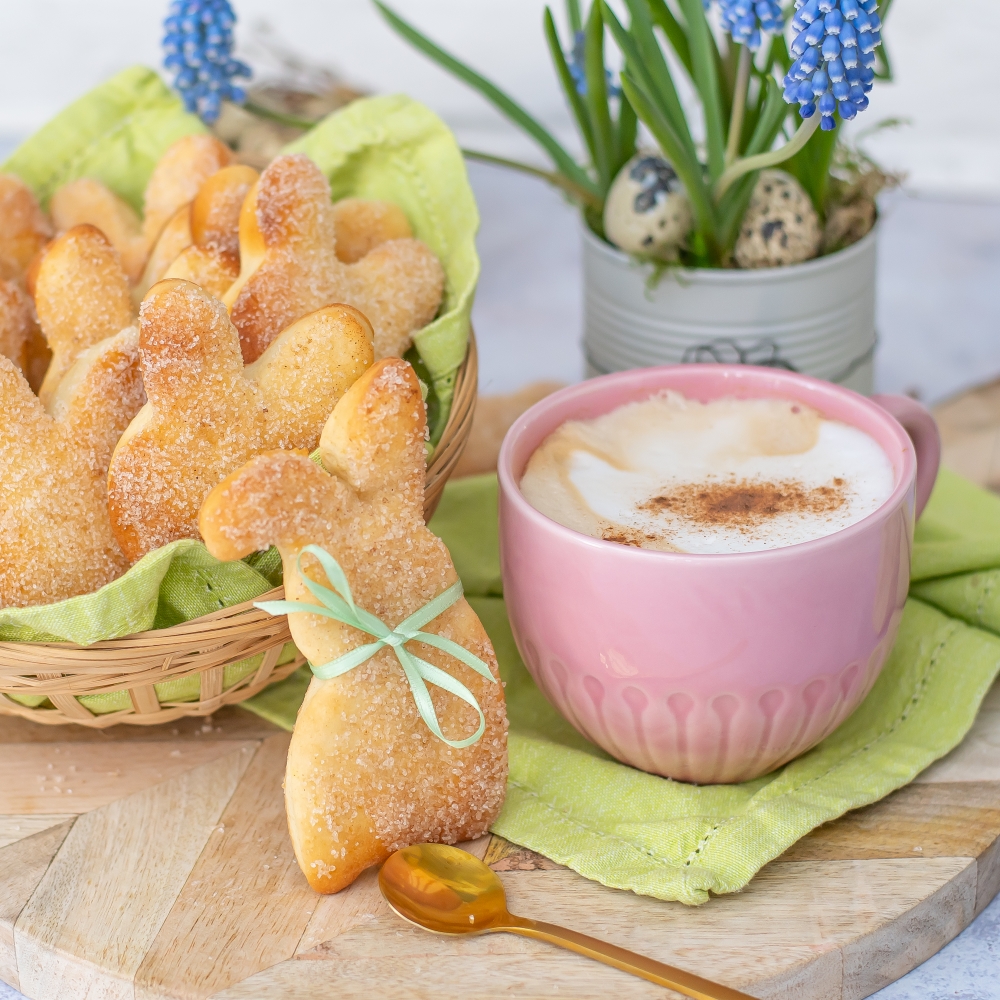 osterhasen backen mit quark öl teig rezept