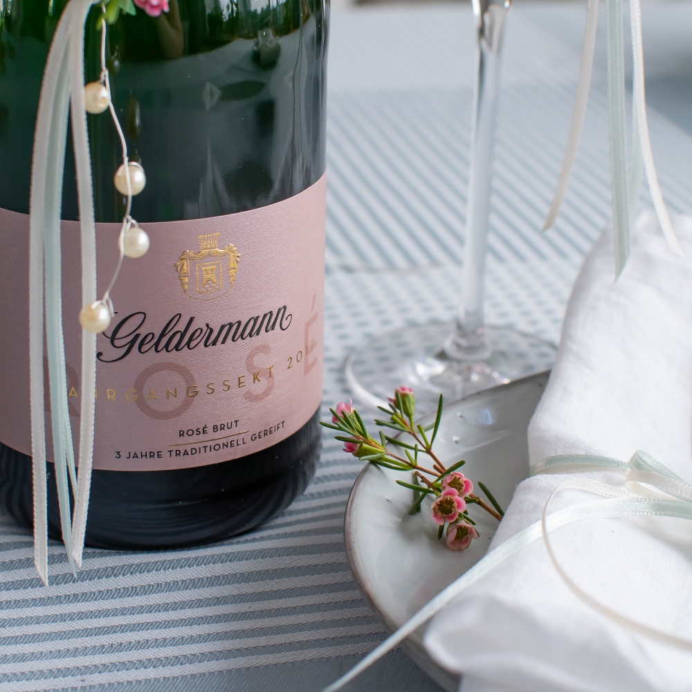 Geldermann jahrgangssekt 2017 rose