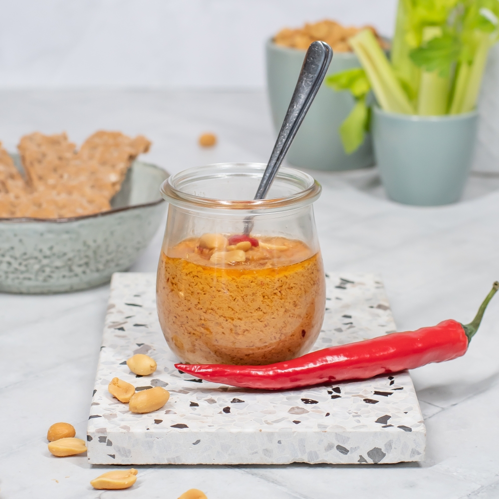 erdnuss dip vegan rezept