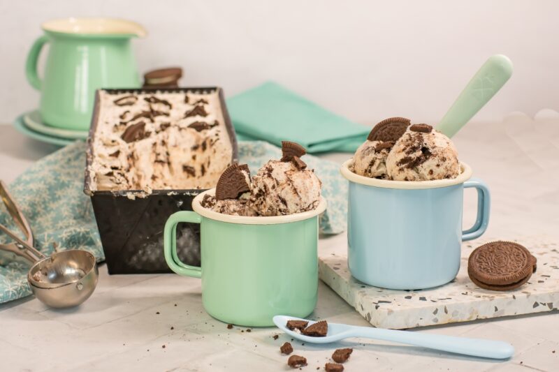 oreo eis selber machen rezept ohne eismaschine