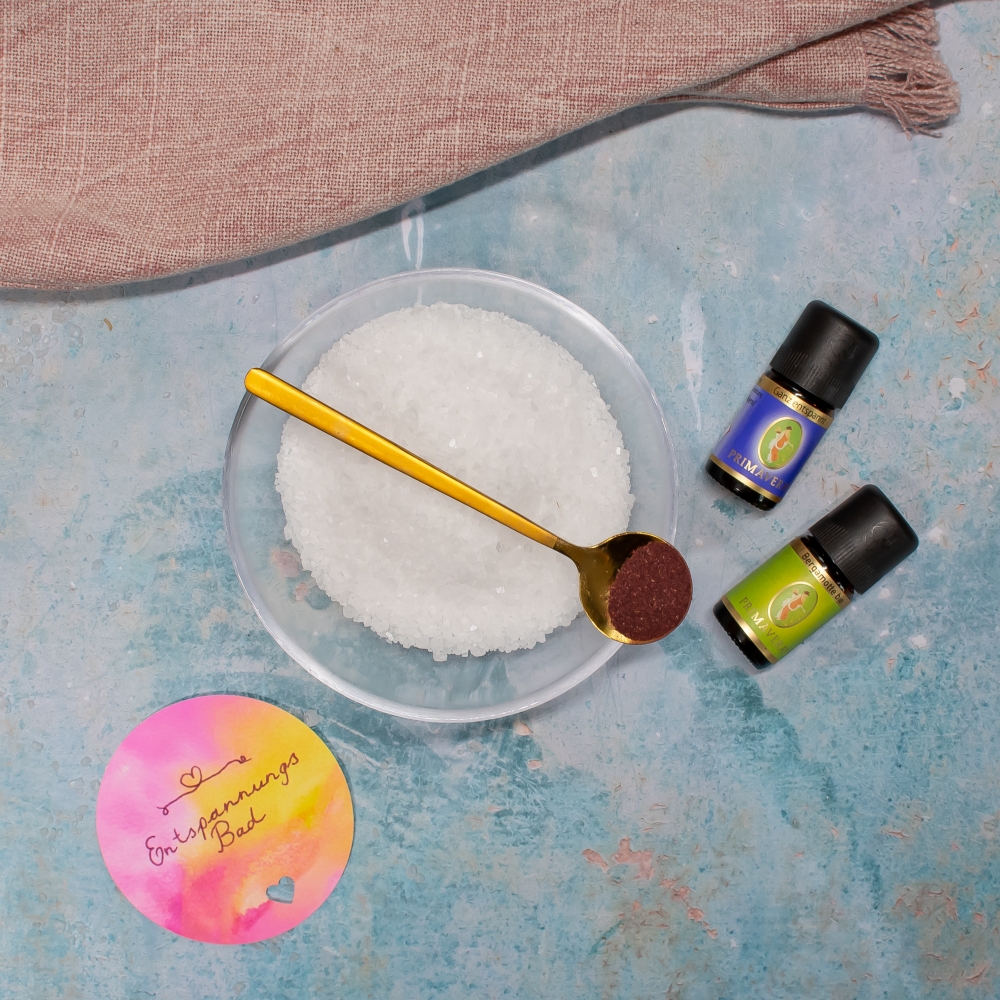Badesalz selber machen rezept