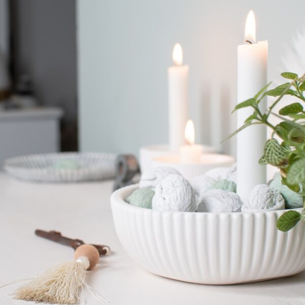 DIY: wandelbare Schale aus Raysin oder Keraflott