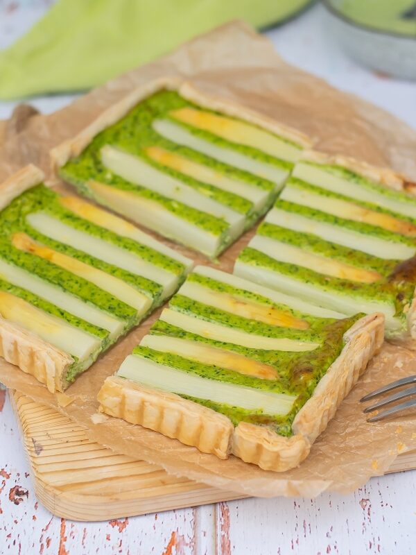 schnelle spargel tarte mit blaetterteig rezept