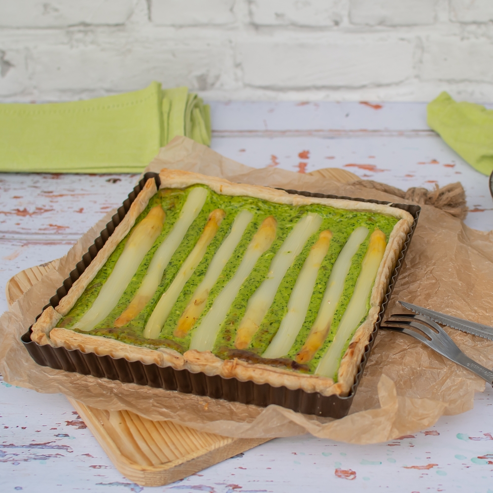 spargel tarte mit blätterteig rezept