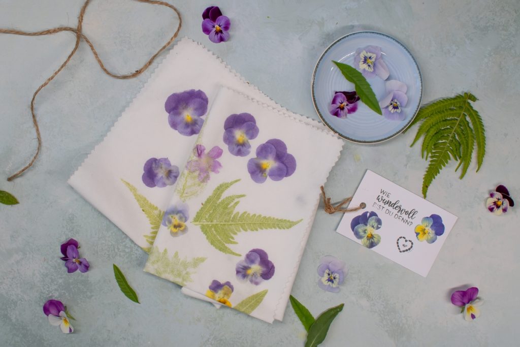 DIY blumendruck selber machen