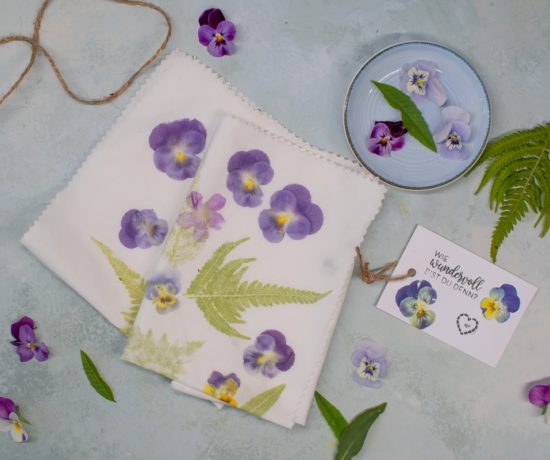 DIY blumendruck selber machen