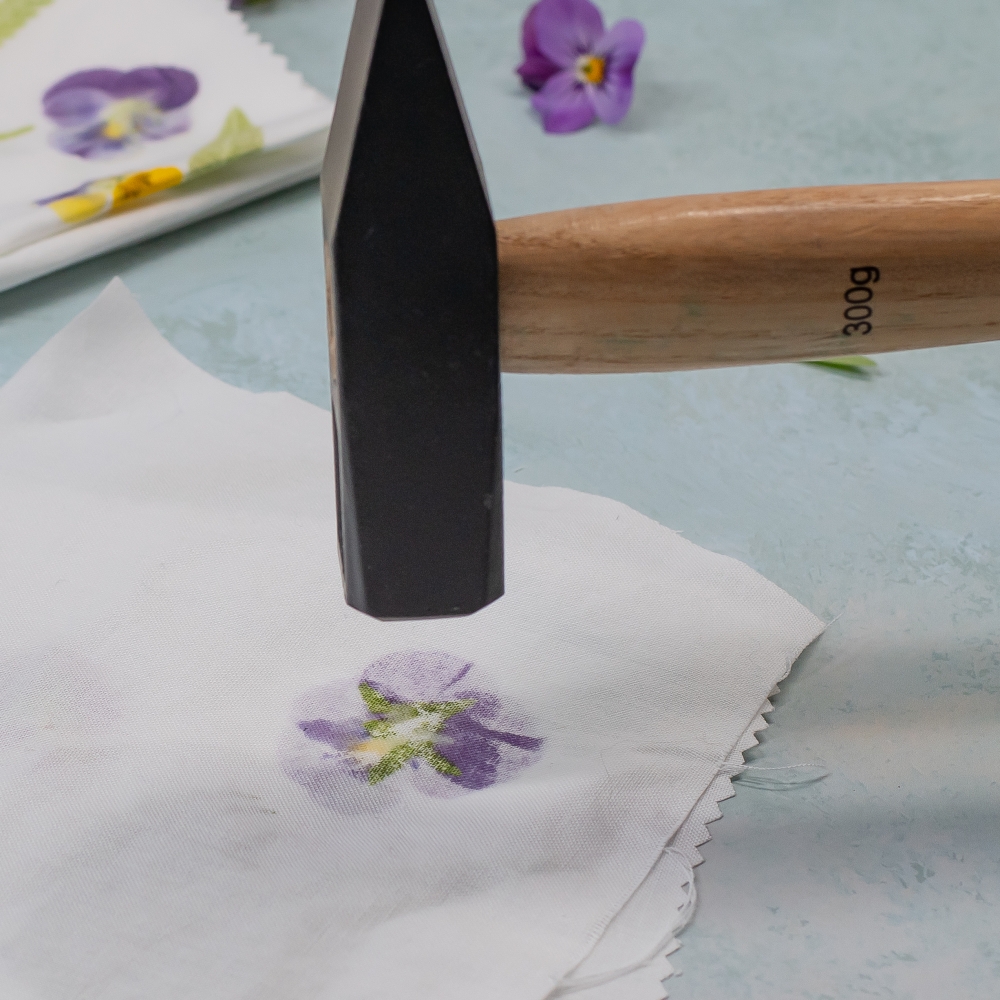 DIY Blumendruck anleitung
