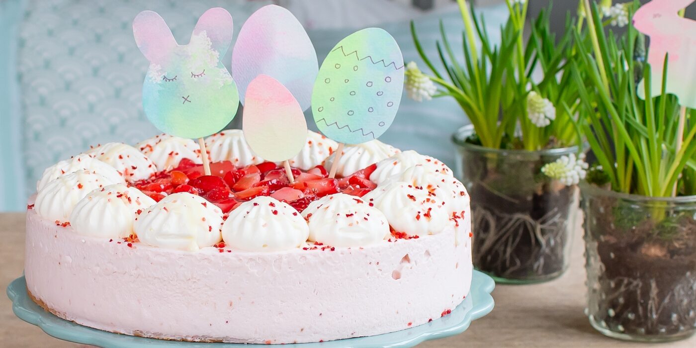 DIY Cake Topper für die Ostertorte