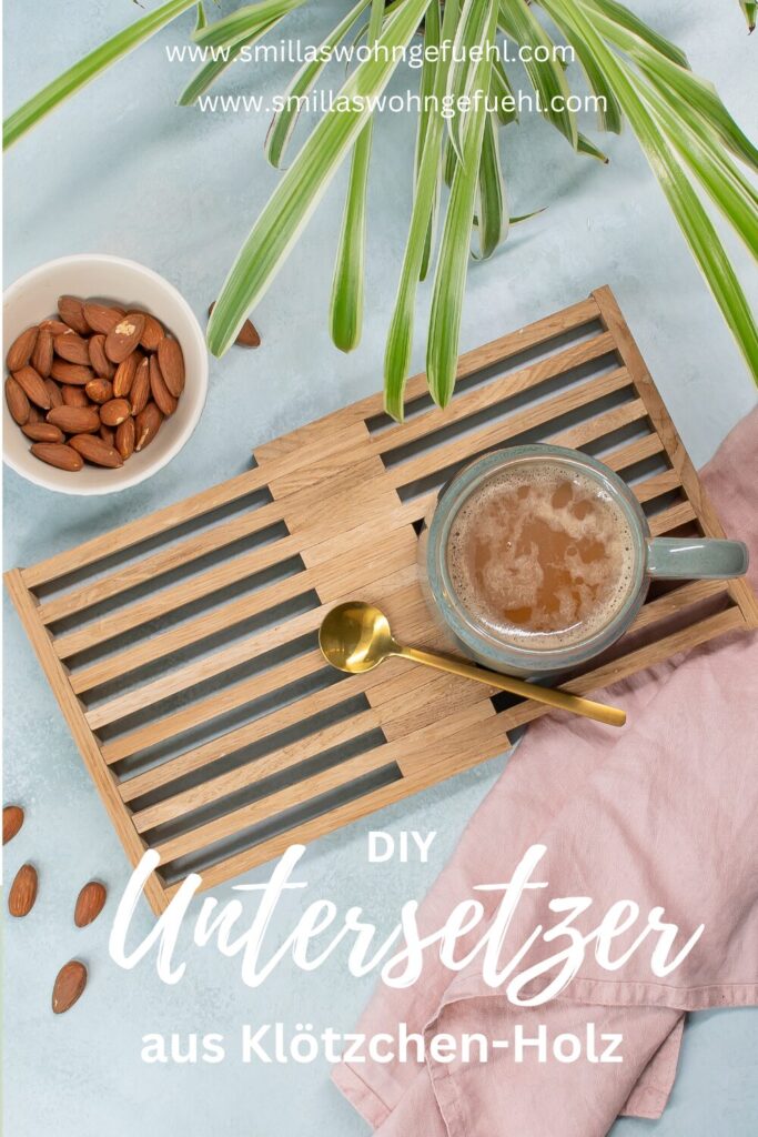 Pin diy untersetzer anleitung klötzchen
