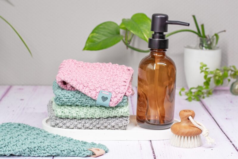 dänische spültücher selber stricken anleitung Strickmuster