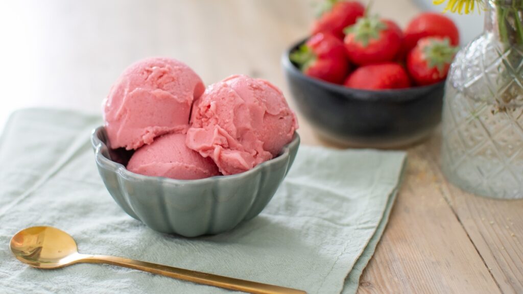 erdbeereis rezept ninja creami